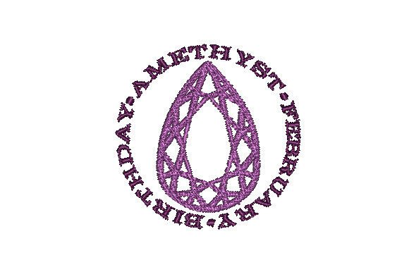 Amethyst Faceted Pear February Birthday Review
