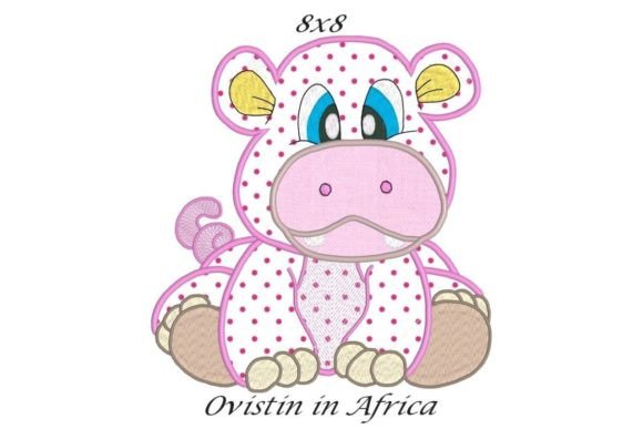 Cute Hippo Applique: A Designer's Review
