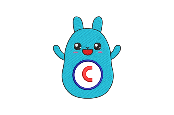 Cute Rabbit Latter C: A Designer's Review