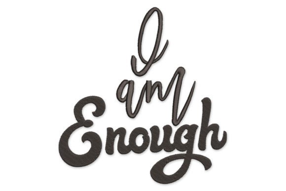 I Am Enough: A Boutique Sweatshirt Design Review