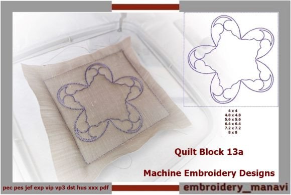 Quilt Block 13a: A Designer's Review for Business Merch